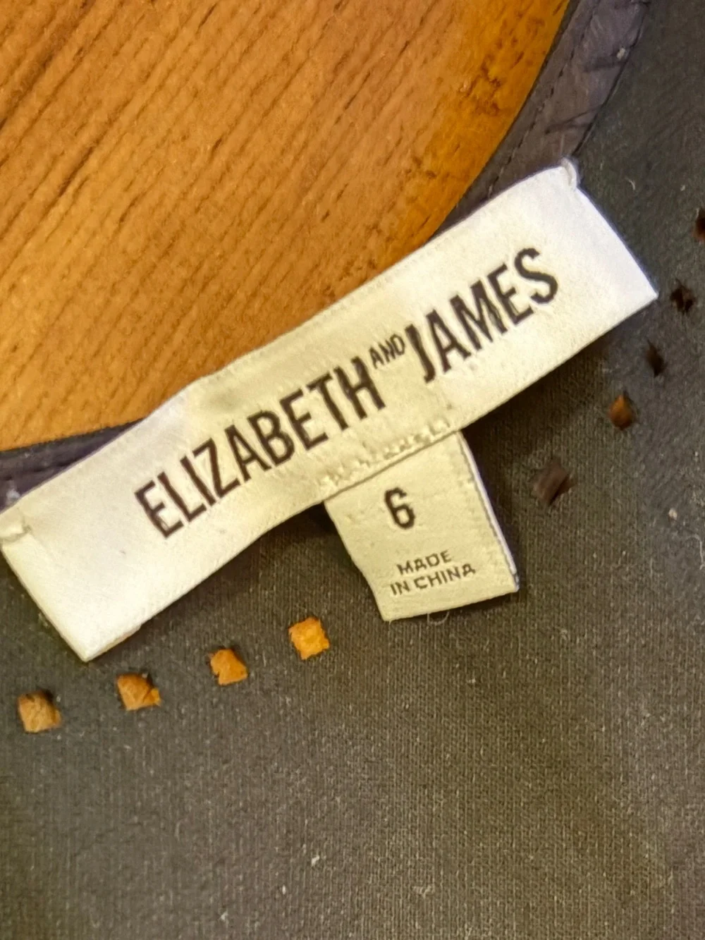 Elizabeth and James laser cut flare mini dress 6